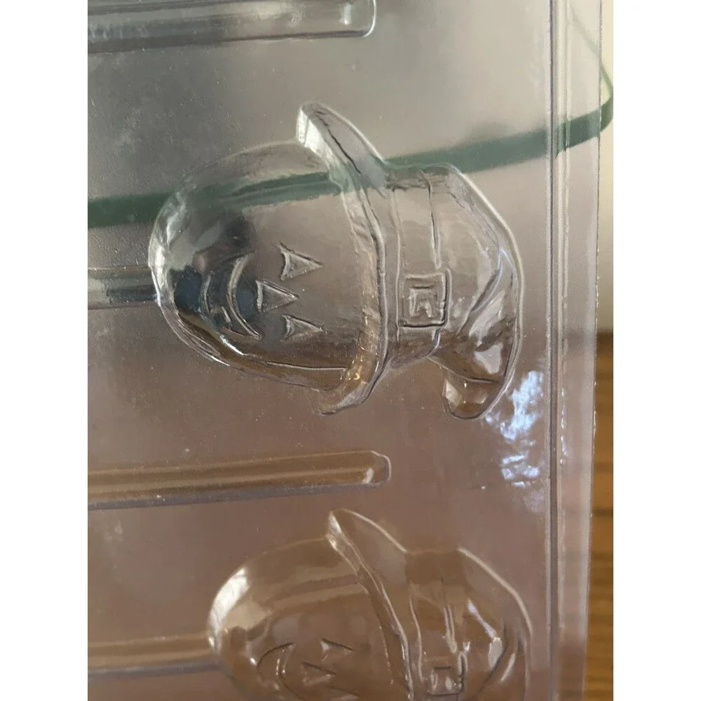 2- Vintage Halloween Chocolate‎ Molds Apollo Candy Molds 1983 & 1985 #3090 & 816